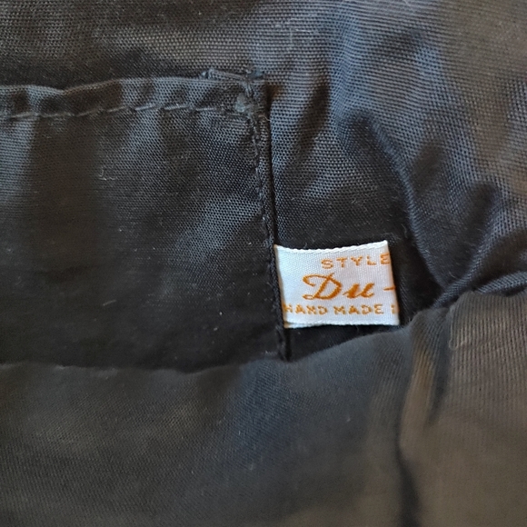 Du-Val vintage girl & scenery tapestry purse with snake chain Hong Kong - Picture 15 of 16